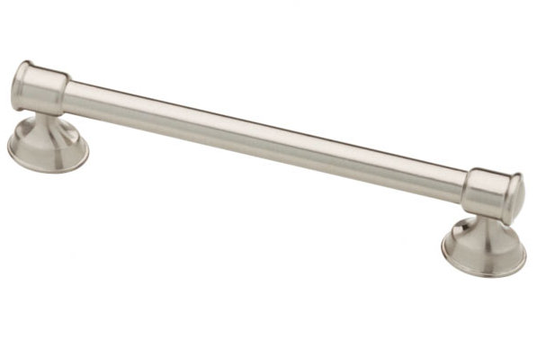 Poignée barre 5 1/16 po Athens, Nickel satiné, 5.0625"