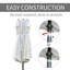 Parasol rectangulaire double face avec base-2044860257
