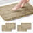 Chenille Bath Mat - Luxurious Soft Microfiber Absorbent Bathroom Rug, Non-Slip, Quick Dry (Set of 4)-1165936474-1166233778