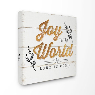 «Joy to The Word», art textuel