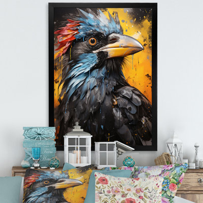 Baszto " Crow Popart Royalty II "