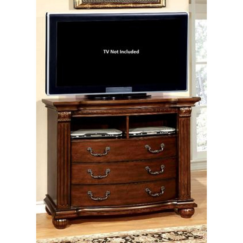 Commode 3 tiroirs Enloe, Cerisier