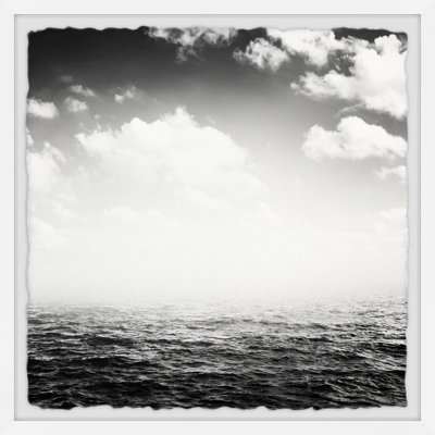 «Blinder White Horizon» par Marmont Hill - photographie avec cadre