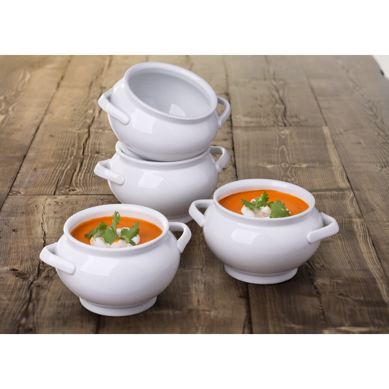 Waterside White Soup Bowls