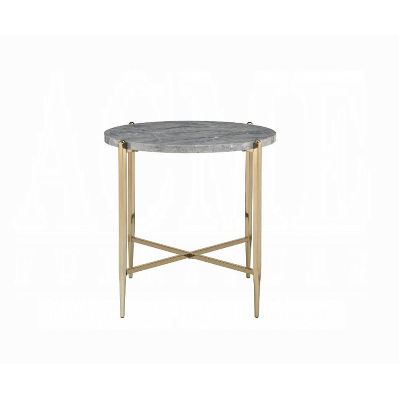 Table de bout Anayeli, 24.53" H x 26.53" W x 26.53" D