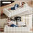 Boneless 88'' Wide Modular Upholstered Sofa Chenille Tufted Cloud Couch-966140294