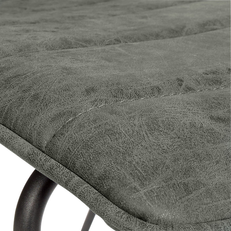 Chaise empilable avec coussin Halo, Olive