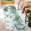 Tapis moderne et coloré abstrait, tapis lavable pour chambre à coucher et salon-131238649-131238650