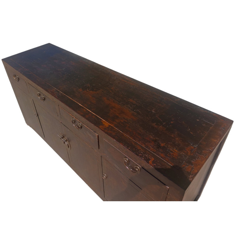 75.2 in. W Solid Wood Sideboard