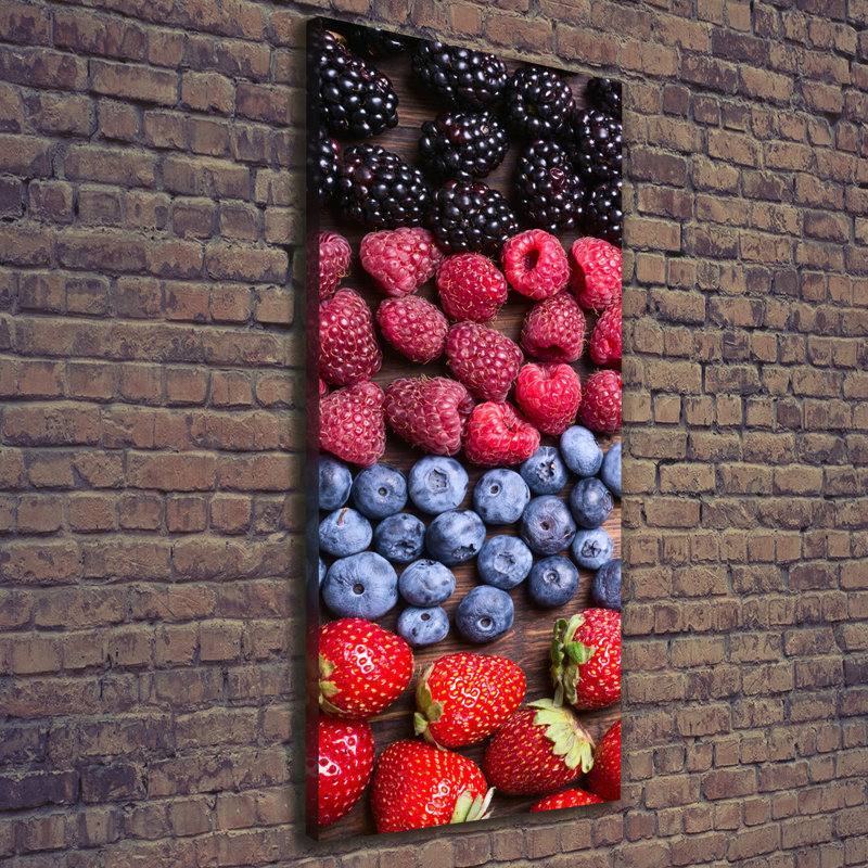 Forest Fruits - Wrapped Canvas Print