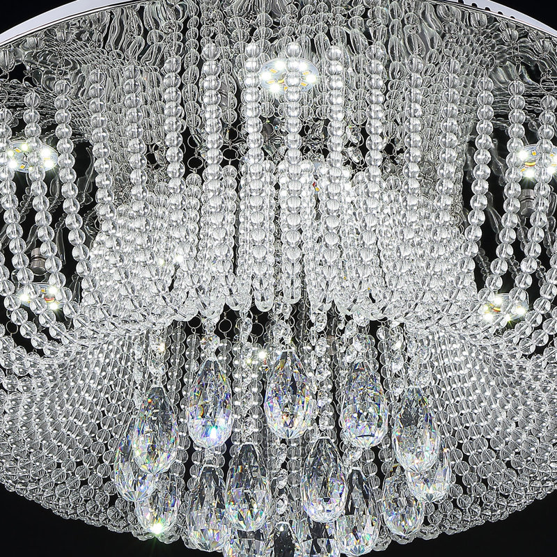 Marquez LED Flush Mount, 38cm H x 80cm W x 80cm D