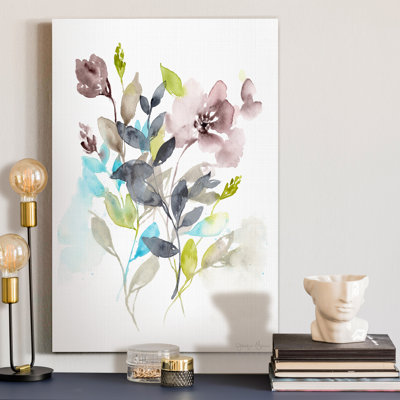 Fleurs dans le mélange II - impression sur toile tendue