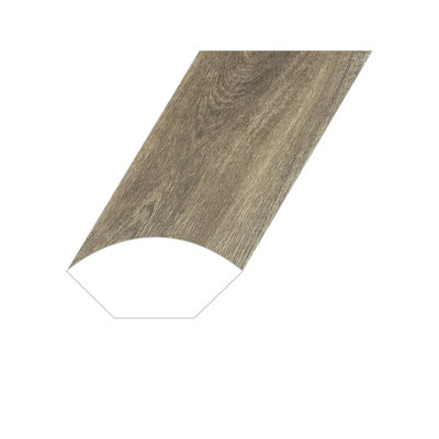 Vinyle épaisseur 0,5 po x l 1,3 po x l 94,5 po