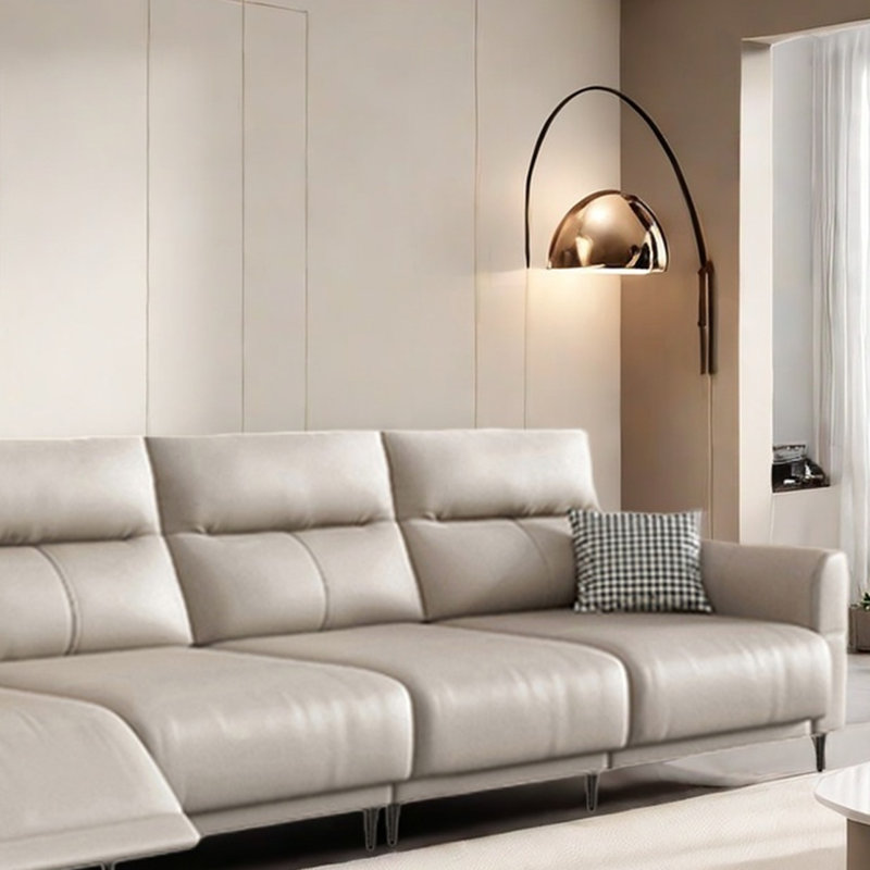 Canapé électrique luxueux et élégant, H 37,4 po x l 133,85 po x P 39,37 po, 4