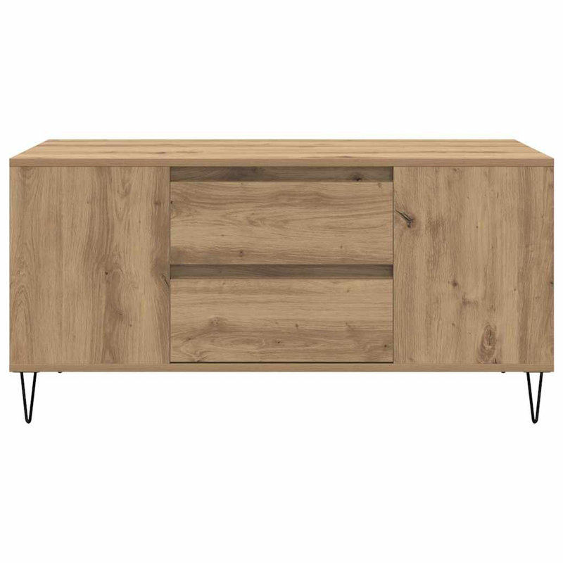 Coffee Table with Storage, Artisan Oak
