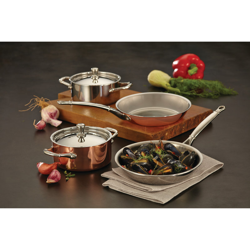 Ruffoni Symphonia 7 Piece Prima Stainless Steel Cookware Set