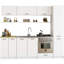 Tall kitchen cabinet in white