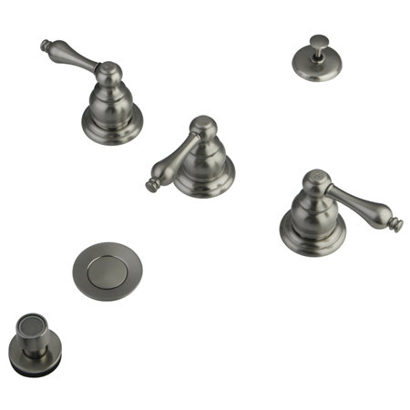 Triple Magellan Handle Vertical Spray Bidet Faucet