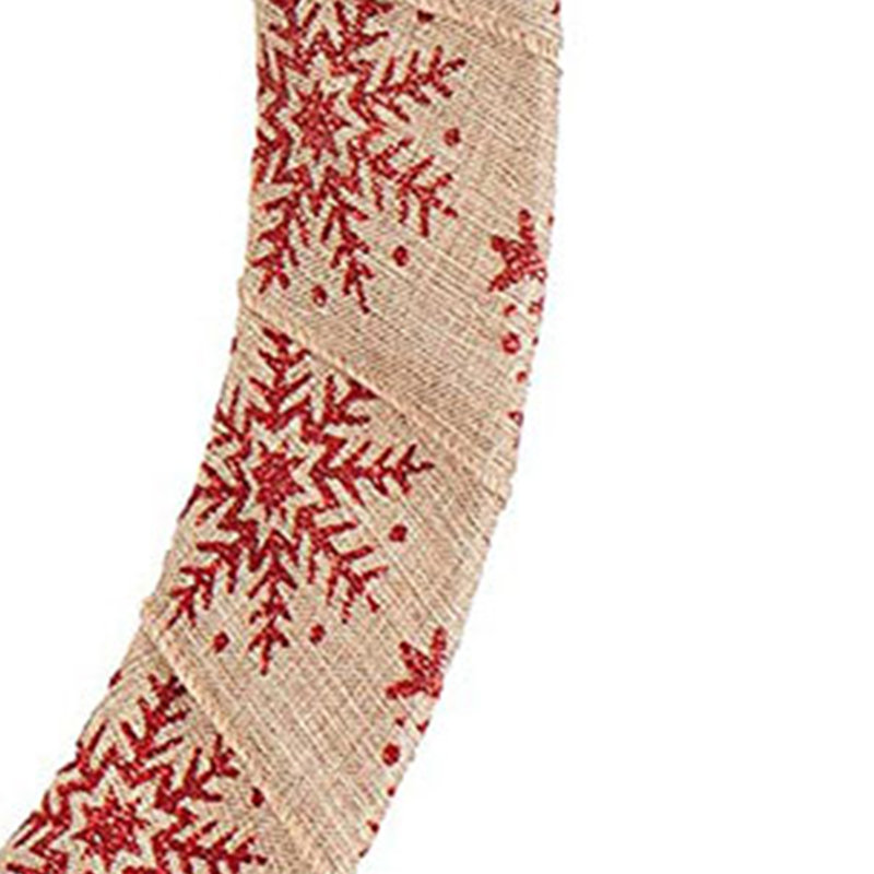 Faux Mixed Assortment Burlap 18'' Wreath