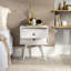 Solid Wood Bedside Table-1409737470