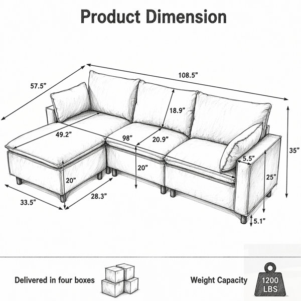 Dimensions du produit