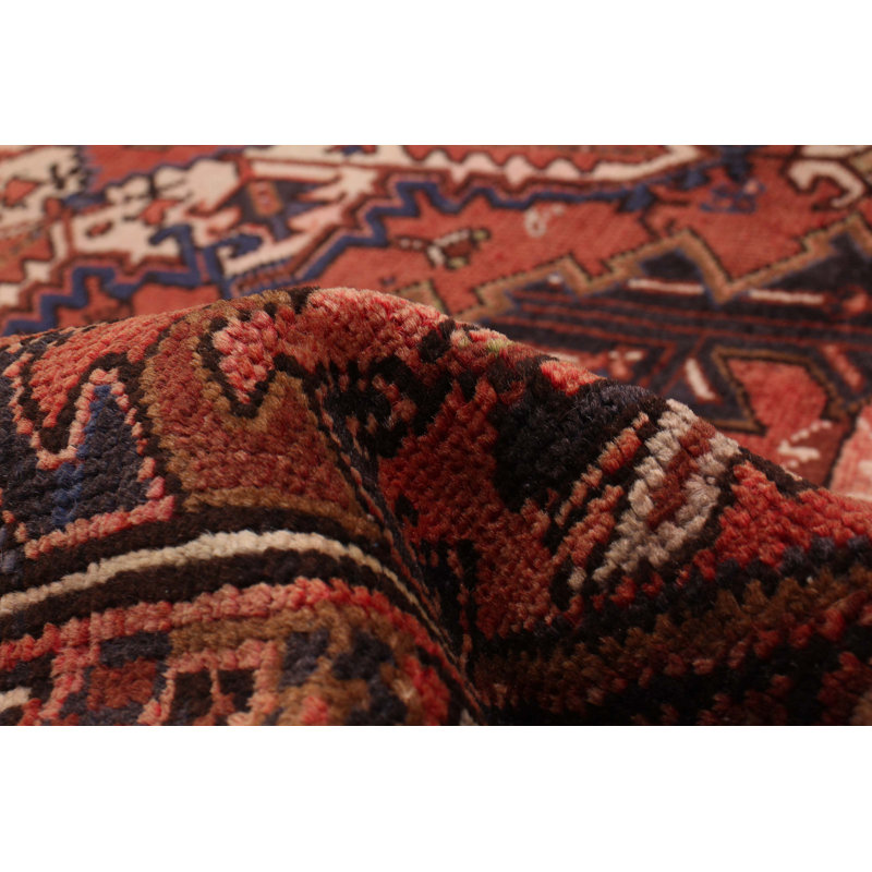 Hutner One-of-a-Kind 8'1" X 10'11" 1990s Wool Area Rug Copper