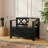 Transitional Design Small Entryway Storage Bench-315539798