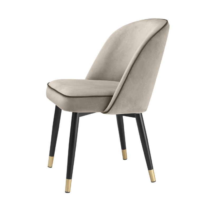 Cliff Upholstered Dining Chair, Beige