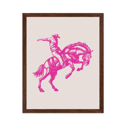 Cowboy on a Bucking Bronco