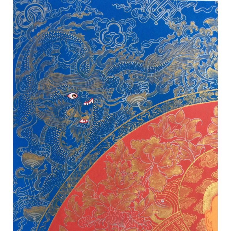 Shakyamuni Thangka (Brocadeless Thangka)