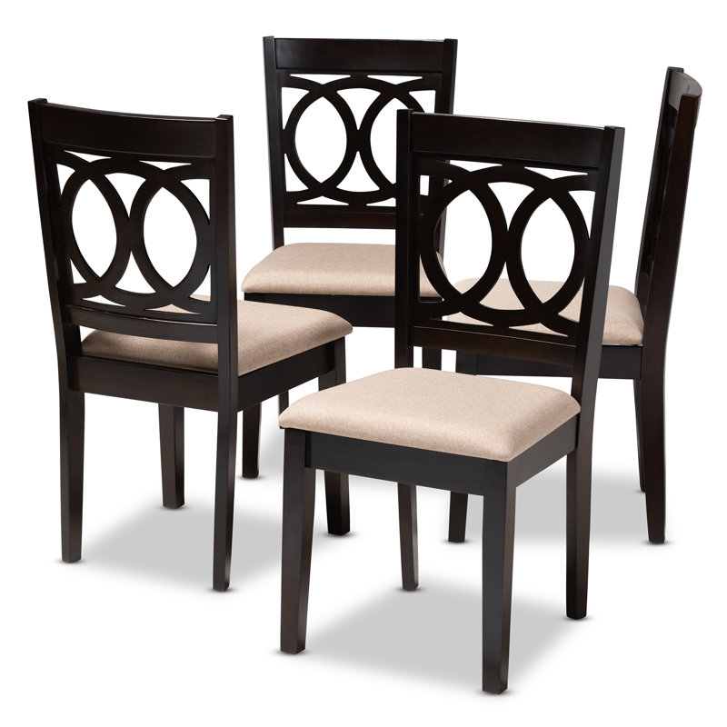 Bothell Solid Wood Dining Chair, Sand