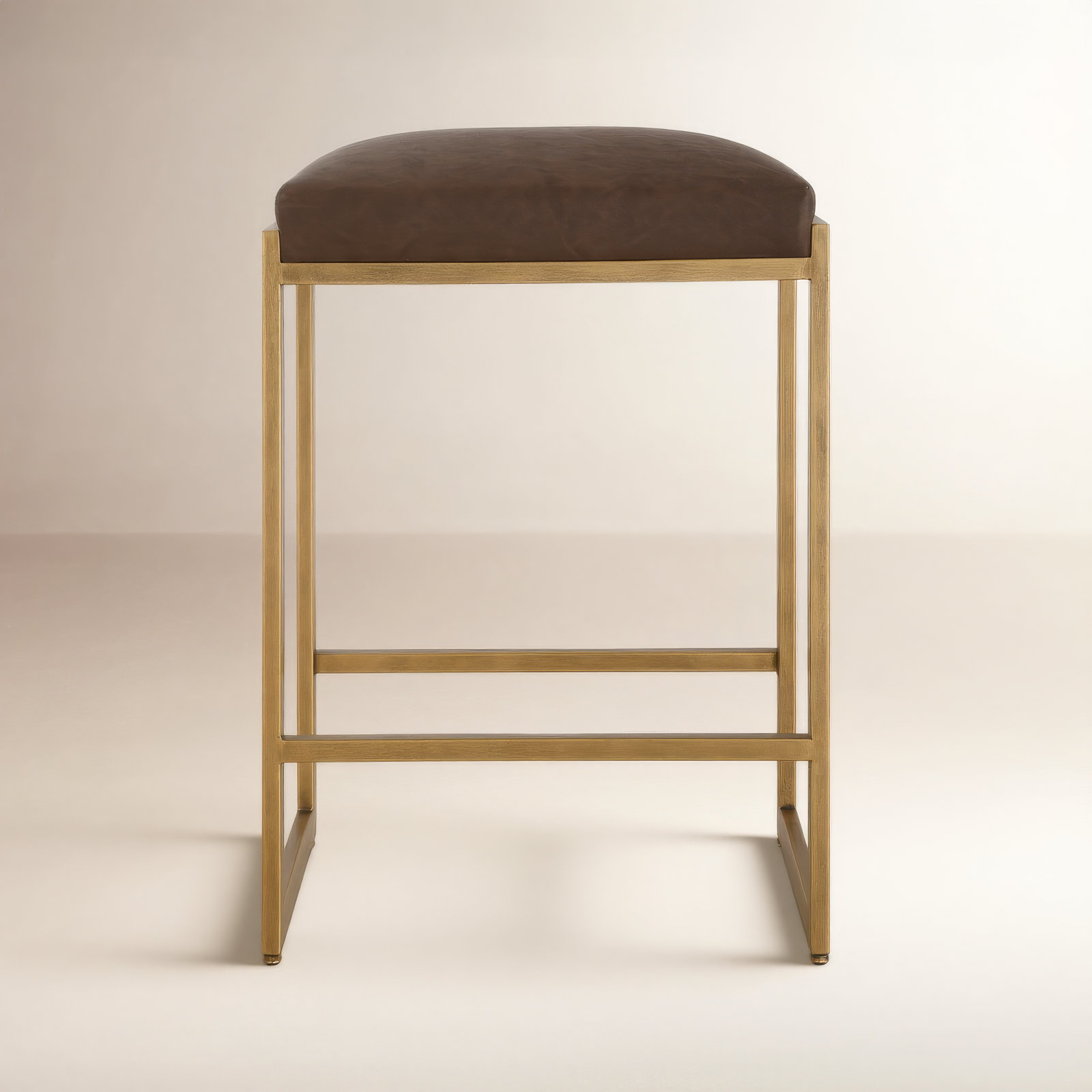 Fullerton Counter Stool, Gold