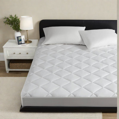 Protège-matelas en nylon confortable, ensembles de literie blancs, frais pour les dormeurs chauds
