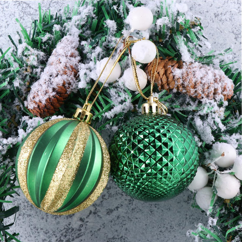 Ornement boule Hareena The Holiday Aisle®, Rouge
