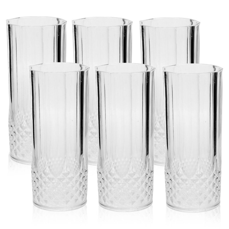 Old-Fashioned Glass 400ml Drinking Glass Set