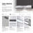 Cosmo 30 in. Delta Collection Ducted Under Cabinet Range Hood, Button Controls, Reusable Filters, LED Lights, Stainless Steel