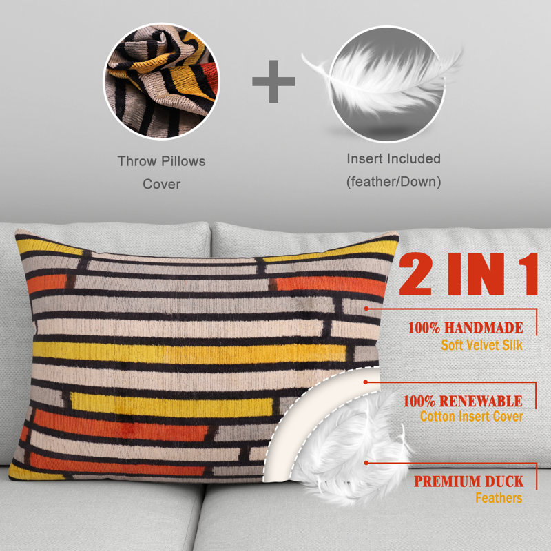 Lumbar Pillow Cover & Insert