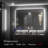 Adorna LED Backlit Frameless Lighted Bathroom Wall Mirror/Vanity Mirror w/ Brightness Adjust-2127421686