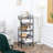 5 Tier Utility Rolling Cart(No Include Stool)