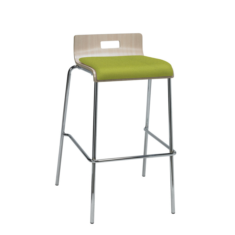 Tabouret Jive, Blanc, noir, Avocado, Bar Stool (30” Seat Height)