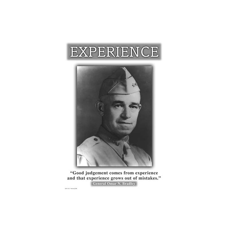 « good jugement » par wilbur pierce, affiche rétro, 30" H x 20" W