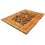 Tapis unique en laine noué à la main de style Ushak marine foncé 10 pi x 13 pi 2 po One Age of a Kind Kind