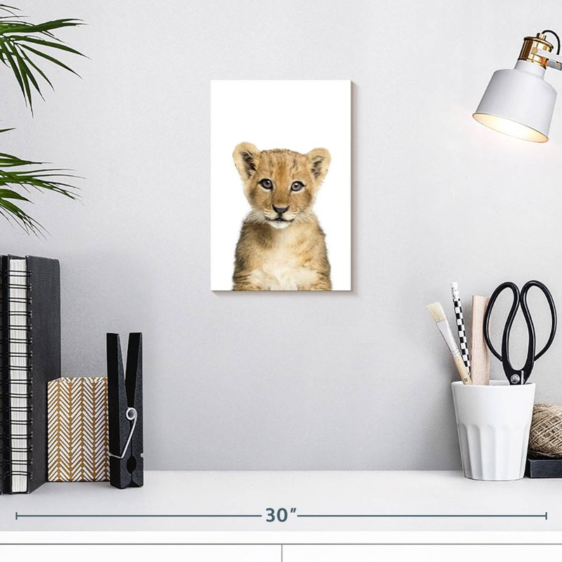 Brampt Adorable Baby Lion, 12" H x 8" W