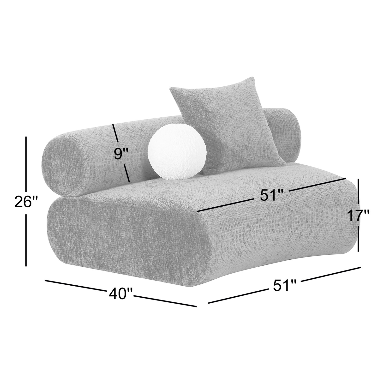 Alab Upholstered Accent Chair