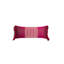 Fuchsia Fringed Pillow