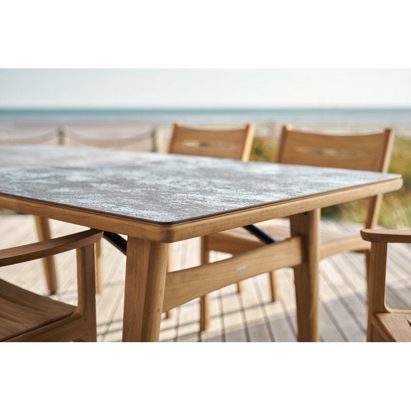 Monterey Dining Table, Oxide Ceramic, 29" H x 79" W x 39" D