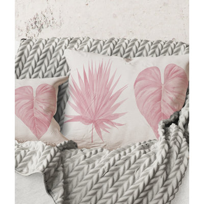 Floral Throw Pillow