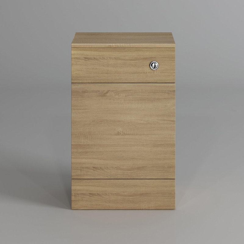 iBathUK Harper 500 BTW toilet unit, Oak