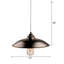 Luminaire suspendu d'extérieur 1 lumière-535331819