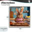 Mme. Bunny Bakewell, Giclée encadrée, design par Lucia Heffernan-1379884422-1379884417